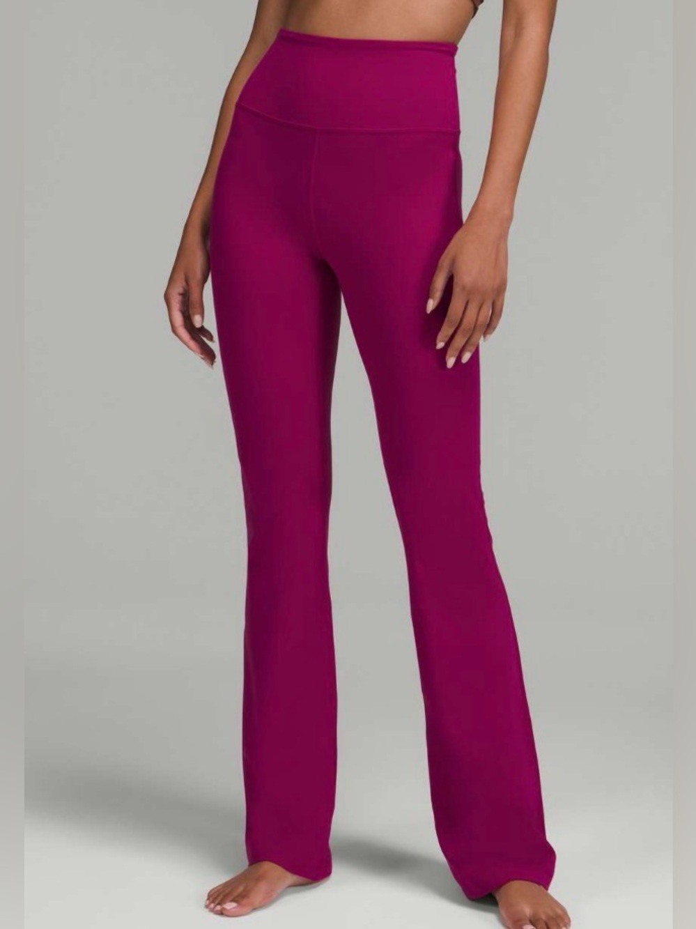 Lululemon Groove Super-High-Rise Flared Pant Nulu Size 6